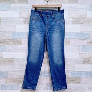 Spanx SPANXshape EveryWear Straight Leg Jeans High Rise Stretch Womens Large